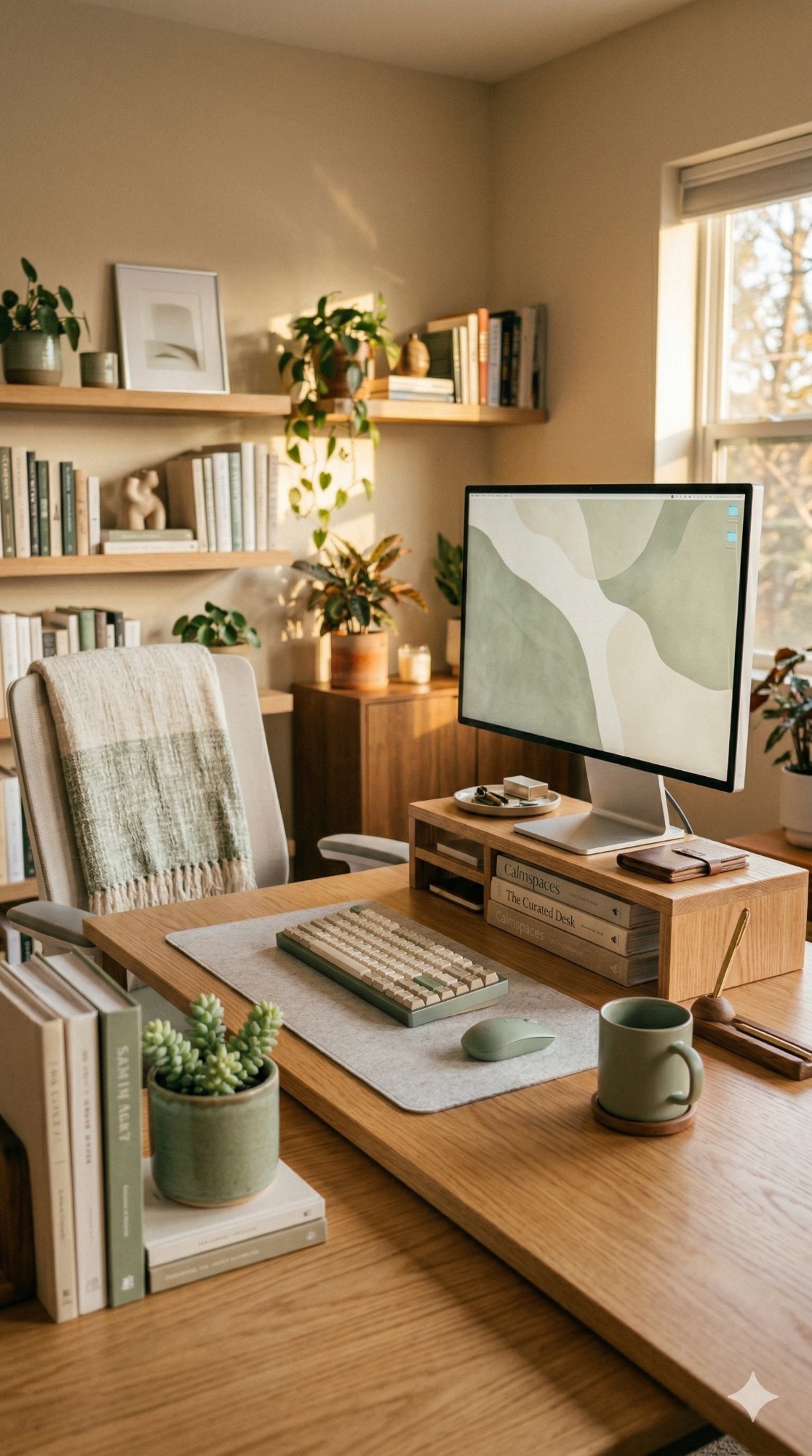 Complete desk setup